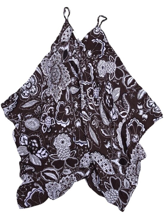 Michael Kors Dresses & Skirts - MICHAEL KORS Flowy Summer Dress SMALL Women's Maxi Brown Hawaiian